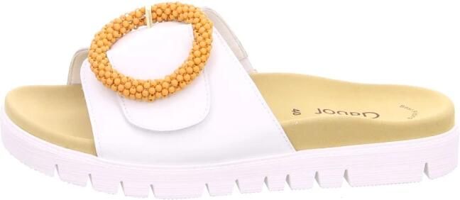 Gabor -Dames wit slippers & muiltjes - Foto 2