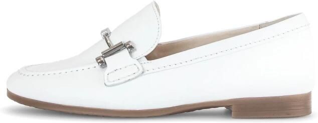 Gabor 42.432.50 Witte dames leren instappers - Foto 3