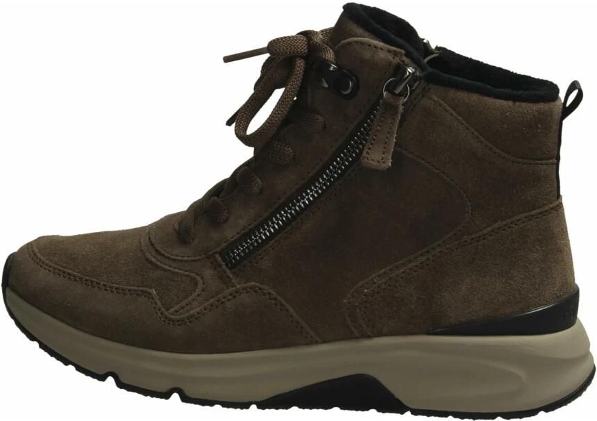 Gabor Rollingsoft Sneakers met sleehak vrijetijdsschoen veterschoen veterschoenen met uitneembare binnenzool - Foto 13