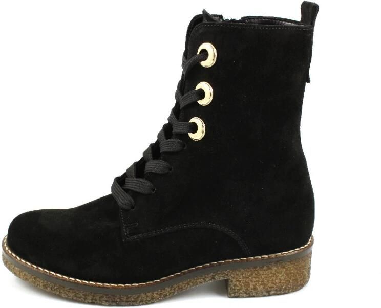 Gabor Hoge veterschoenen Rhodos met zool in crêpe look - Foto 2