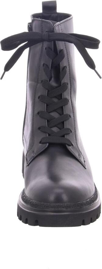 Gabor Elegante Leren Enkellaars Zwart Black Dames - Foto 4