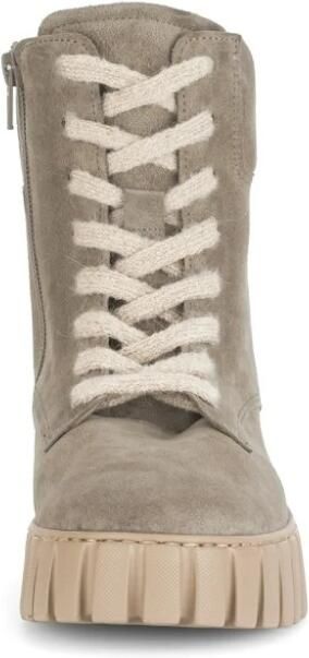 Gabor Veterschoenen Florence veterenkellaarsjes met trendy markante plateauzool wijdte g - Foto 3