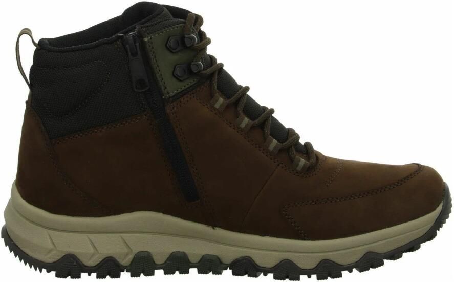 Gabor Rollingsoft Sneakers veterboots comfortschoen met binnenzijde ritssluiting g-wijdte