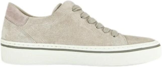 Gabor Moderne damessneaker in effen kleur - Foto 3