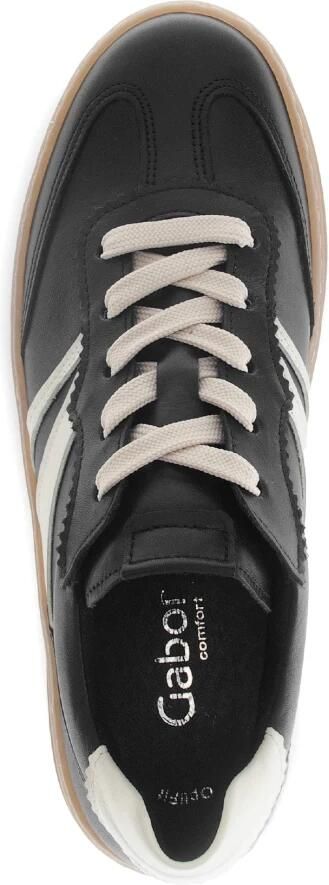 Gabor 76.475.57 dames sneaker Zwart - Foto 3