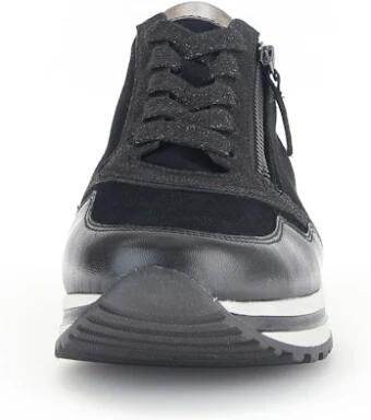 Gabor Sneakers met sleehak Turijn vrijetijdsschoen halfschoen veterschoen gepolsterde schacht h-breedte - Foto 9