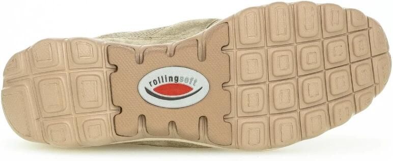 Gabor rollingsoft sensitive 46.966.34 dames rollende wandelsneaker groen - Foto 3