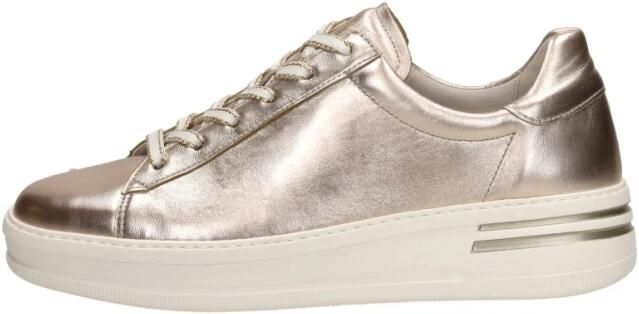 Gabor Roségouden Metallic Sneakers met Optifit Voetbed Yellow Dames - Foto 6