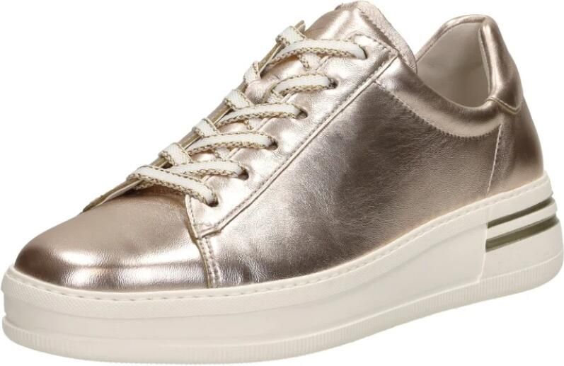Gabor Roségouden Metallic Sneakers met Optifit Voetbed Yellow Dames - Foto 5