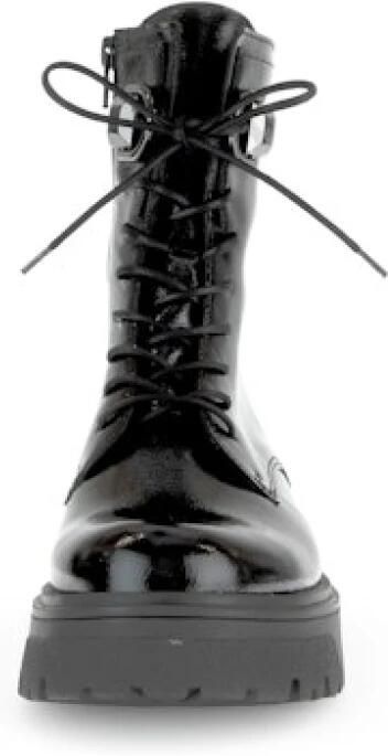 Gabor Blauwe Leren Biker Boots - Foto 2