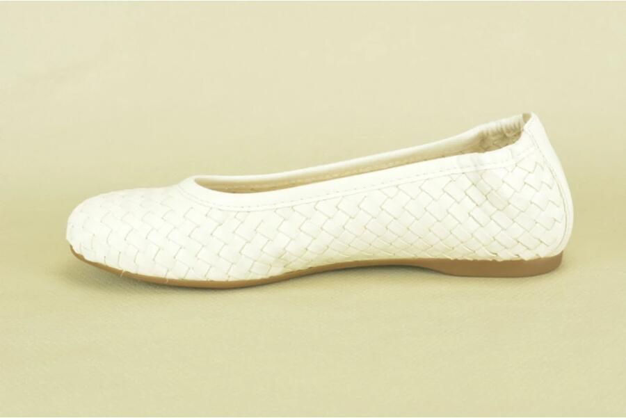 Gabor L.Beige Vlecht Ballerine - Foto 3