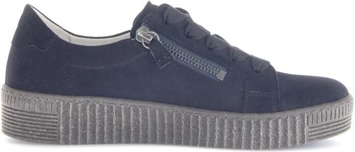 Gabor Leather Platform Sneaker - Foto 2