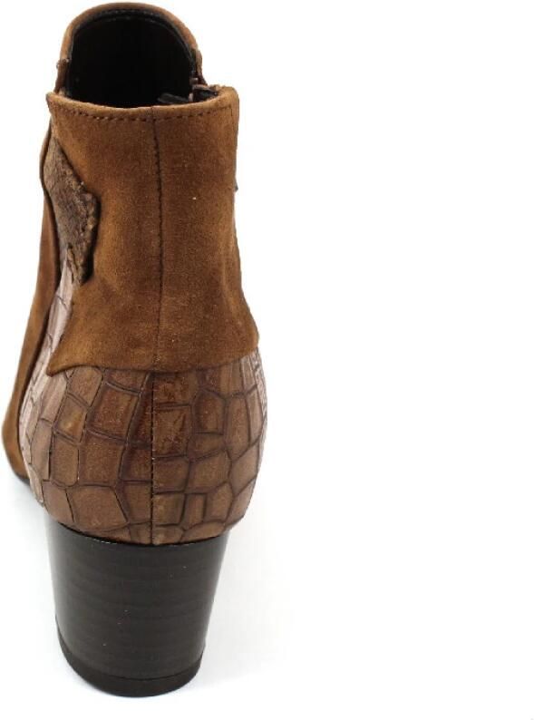 Gabor Boots 52.822.41 Snake Croco Whiskey - Foto 4