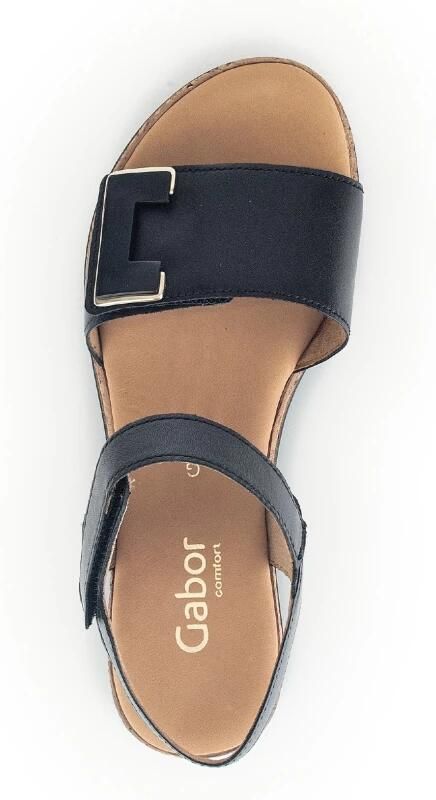 Gabor 62.700.57 dames sandaal zwart