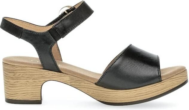 Gabor Sandaaltjes Kreta blokhak zomerschoen sandaal met decoratieve gesp breedte g (wijd) - Foto 3