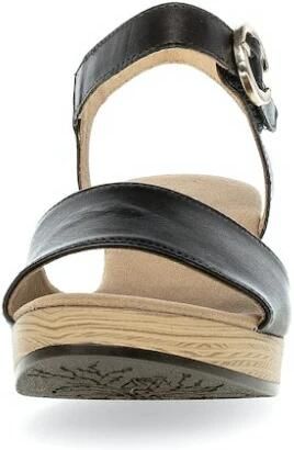 Gabor Sandaaltjes Kreta blokhak zomerschoen sandaal met decoratieve gesp breedte g (wijd) - Foto 5