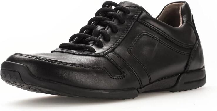 Gabor Heren sneakers van gecertificeerd leer Black