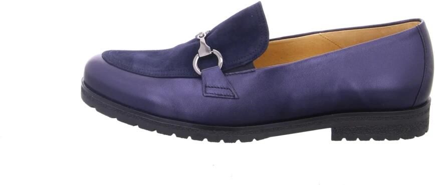 Gabor Blauwe Dames Ballerina's Elegante Instap Schoenen - Foto 2