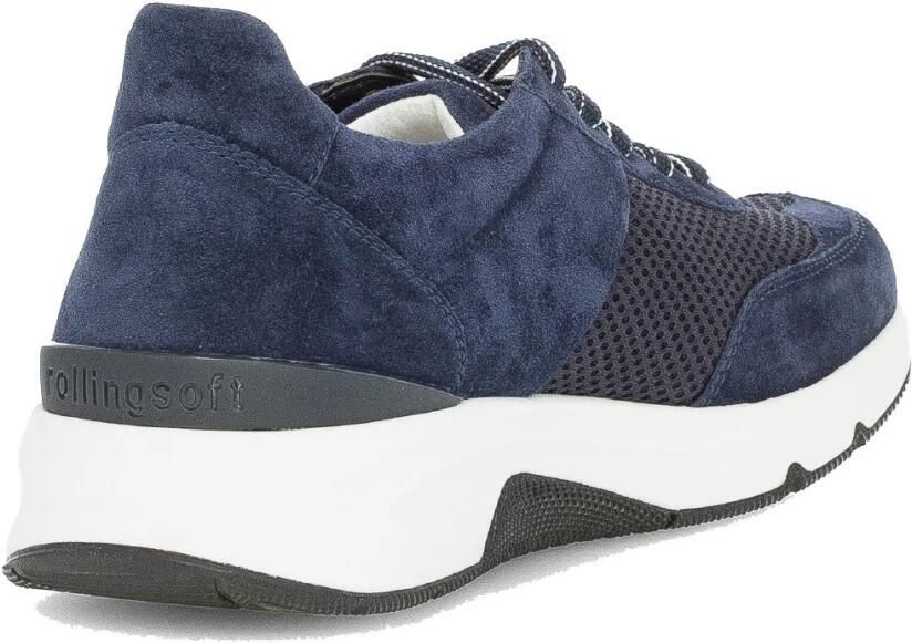 Gabor rollingsoft sensitive 86.897.36 dames rollende wandelsneaker Blauw - Foto 3