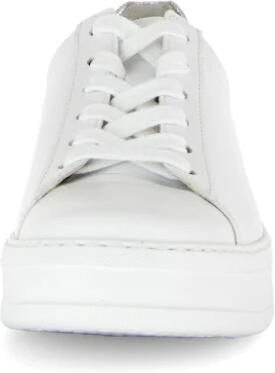 GABOR Lage Sneakers Dames 395 Maat: 42 Materiaal: Leer Kleur: Wit - Foto 4