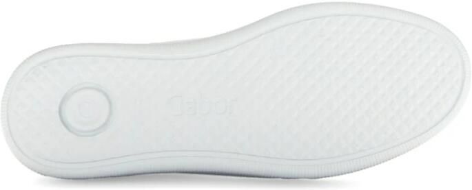 GABOR Sneakers laag zilver wit - Foto 3