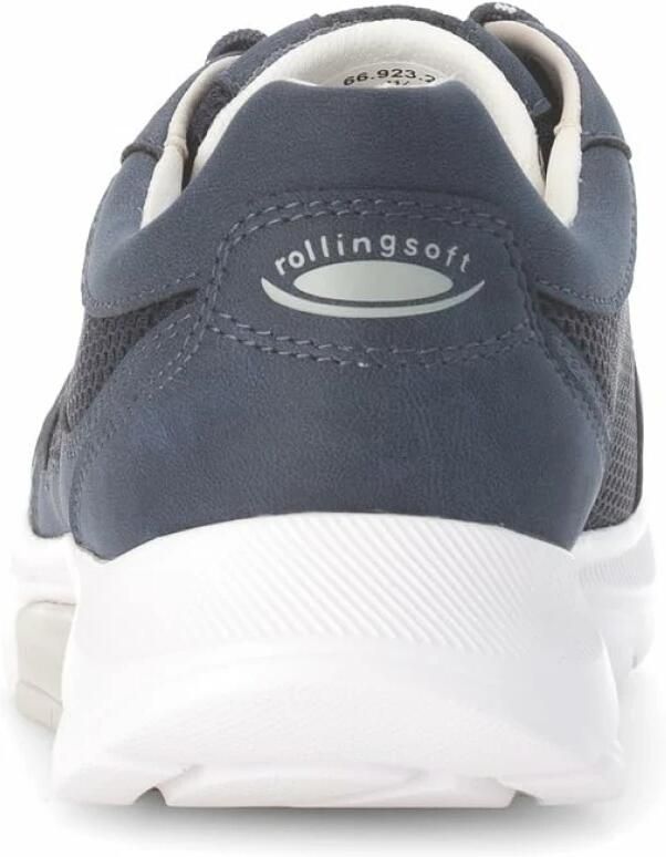 Gabor Rollingsoft Sneakers met sleehak vrijetijdsschoen lage schoen veterschoen met verwisselbaar voetbed - Foto 4