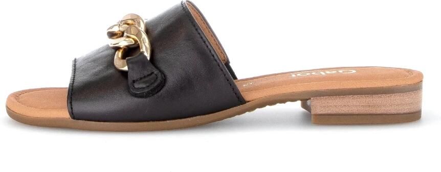 Gabor Comfortabele dames slippers Black - Foto 4