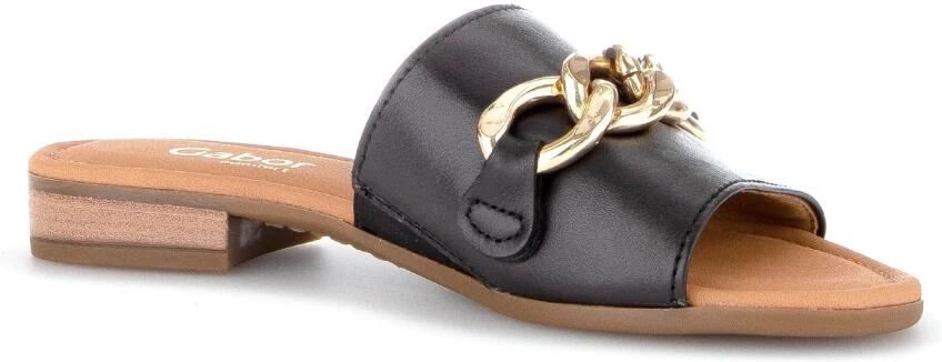Gabor Comfortabele dames slippers Black - Foto 5