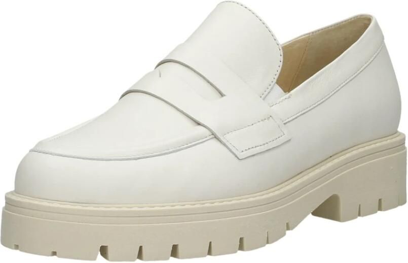 GABOR Loafers Dames 453 Maat: 41 Materiaal: Leer Kleur: Wit - Foto 6
