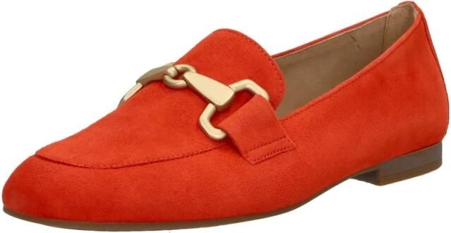 GABOR Loafers Dames 45.211 Maat: 35 5 Materiaal: Suède Kleur: Oranje - Foto 6
