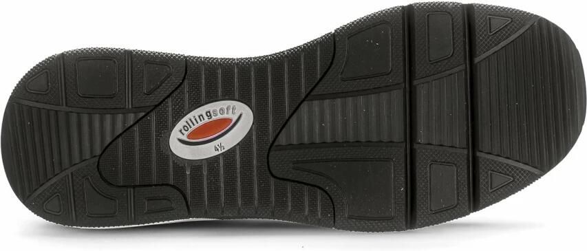 Gabor Rollingsoft Sneakers met sleehak vrijetijdsschoen lage schoen veterschoen logo op de hiel - Foto 5