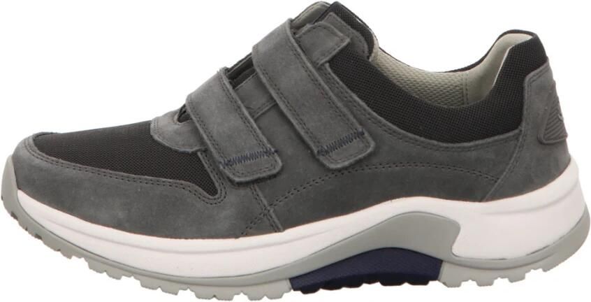 Gabor Rollingsoft Klittenbandschoen 8000.16.11 Iron Grijs Suède - Foto 2