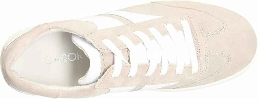 Gabor 86.406.33 Sneakers Beige Suede Dames Breedtemaat K Beige - Foto 13