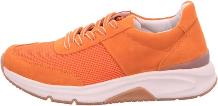 Gabor rollingsoft sensitive 46.897.31 dames rollende wandelsneaker Oranje - Foto 7