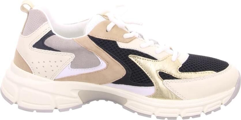 Gabor Sneakers met sleehak Florence vrijetijdsschoen lage schoen veterschoen in comfortwijdte g (= breed)