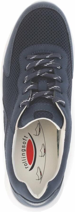 Gabor Rollingsoft Sneakers met sleehak vrijetijdsschoen lage schoen veterschoen met verwisselbaar voetbed - Foto 2