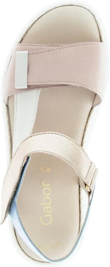 Gabor Multicolor Leren Dames Sandaal