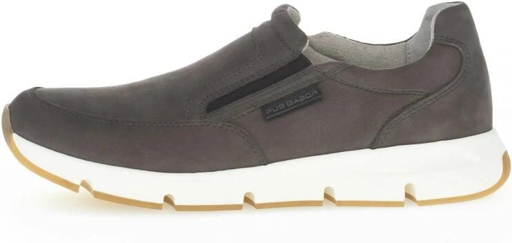 Gabor Comfortabele Slip-On Sneaker met Ice Grip Grijs Heren - Foto 2