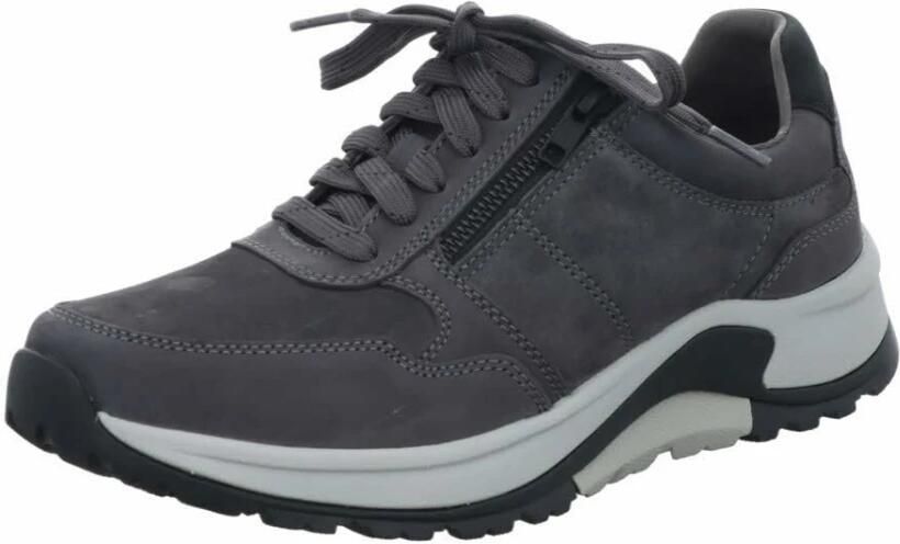 Gabor Rollingsoft Sneakers met sleehak comfort schoen veterschoen lage schoen in breedte g 1 2 (= breed) - Foto 3