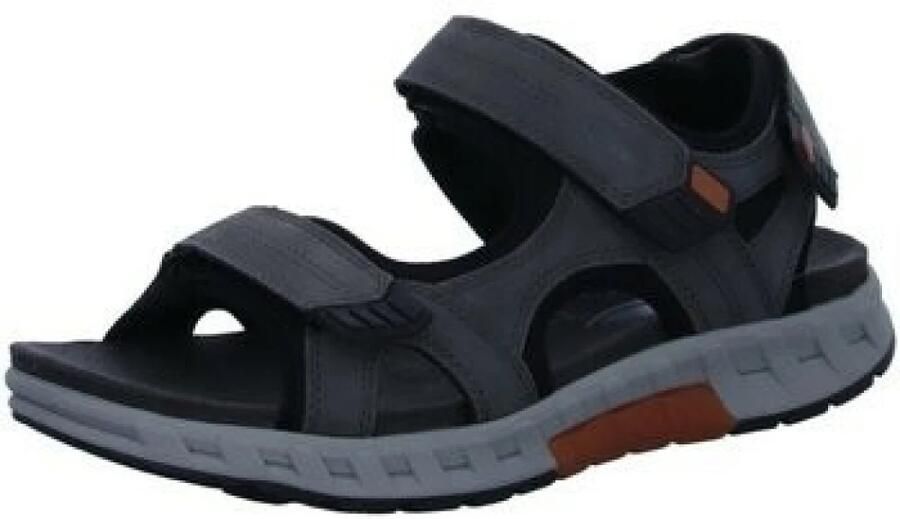 Pius Gabor 8004.10.05 Rock Black Orange-sandalen heren-sandalen - Foto 2