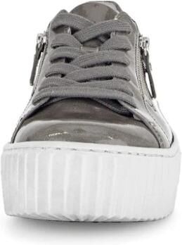 Gabor Patent Leather Platform Sneaker - Foto 2