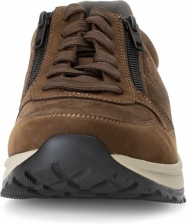 Gabor Rollingsoft Sneakers met sleehak comfort schoen veterschoen lage schoen in breedte g 1 2 (= breed) - Foto 3