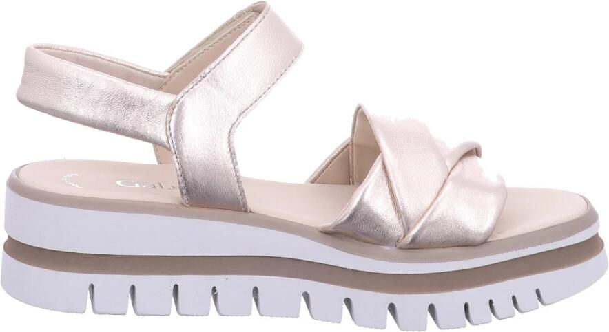 Gabor Sleehaksandaaltjes zomerschoen sandaal sleehak met praktische klittenbandsluiting - Foto 6