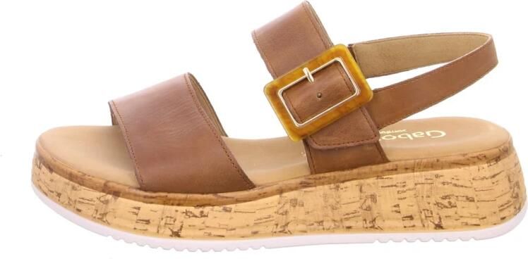 Gabor Sleehaksandaaltjes Rhodos bandjessandaal zomerschoen sandaal in breedte g (=wijd)