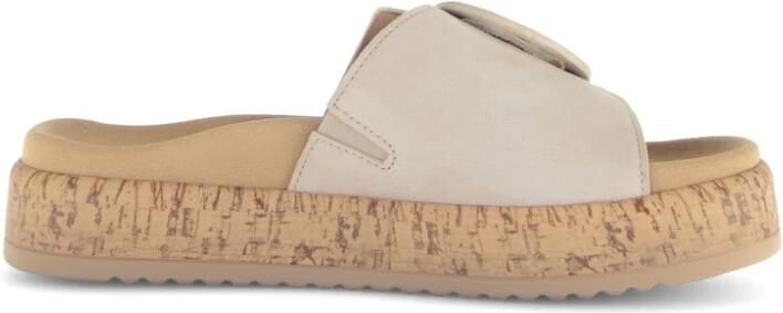 Gabor Zomer Velours Leren Sandaal - Foto 2