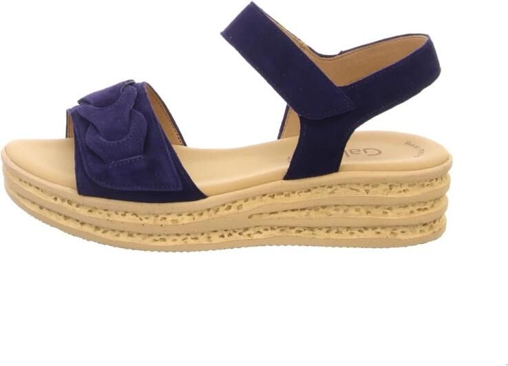 Gabor Sleehaksandaaltjes zomerschoen bandjessandaal met praktische klittenbandsluitingen