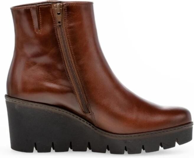 Gabor Enkellaarsjes wedge heel boots ankle boots in used look