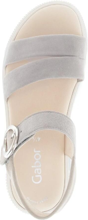 Gabor Grijze Plateau Sandaal Hoge Kwaliteit Gray Dames - Foto 2