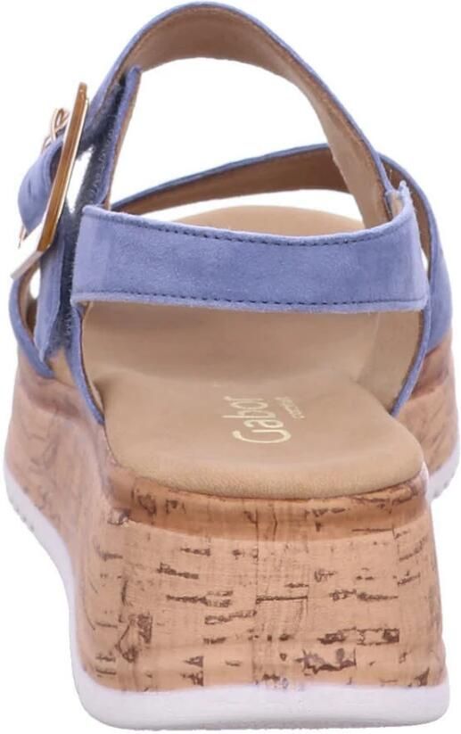 Gabor Plateausandaaltjes Rhodos sleehak zomerschoen in comfortabele schoenbreedte g (= breed) - Foto 5