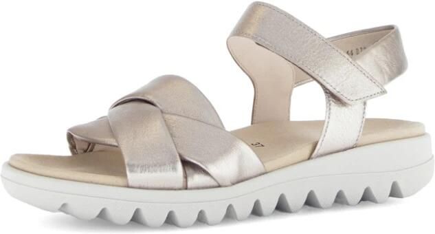 Gabor Sandalen zomerschoen wedge-sandaal comfort-schoen met klittenbandsluiting - Foto 2